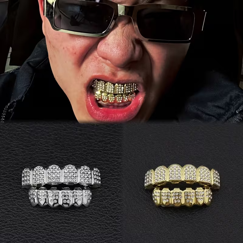 Dental Zirconia Sintering Furnace - TOPGRILLZ Iced Out Full CZ Stones
