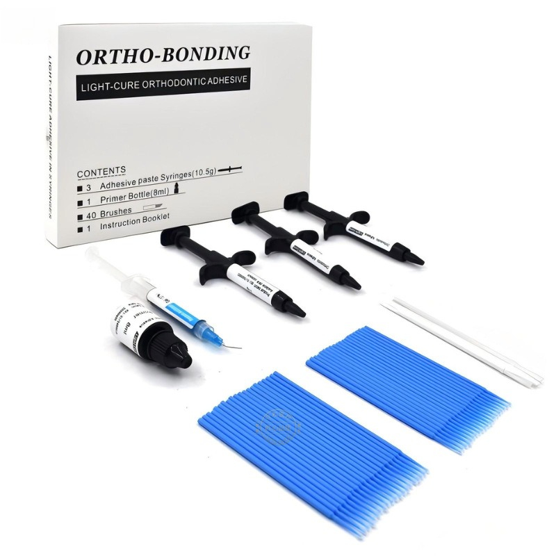 Dental Impression Material Kit - Dental Light Curing Orthodontic Adhesives Kit
