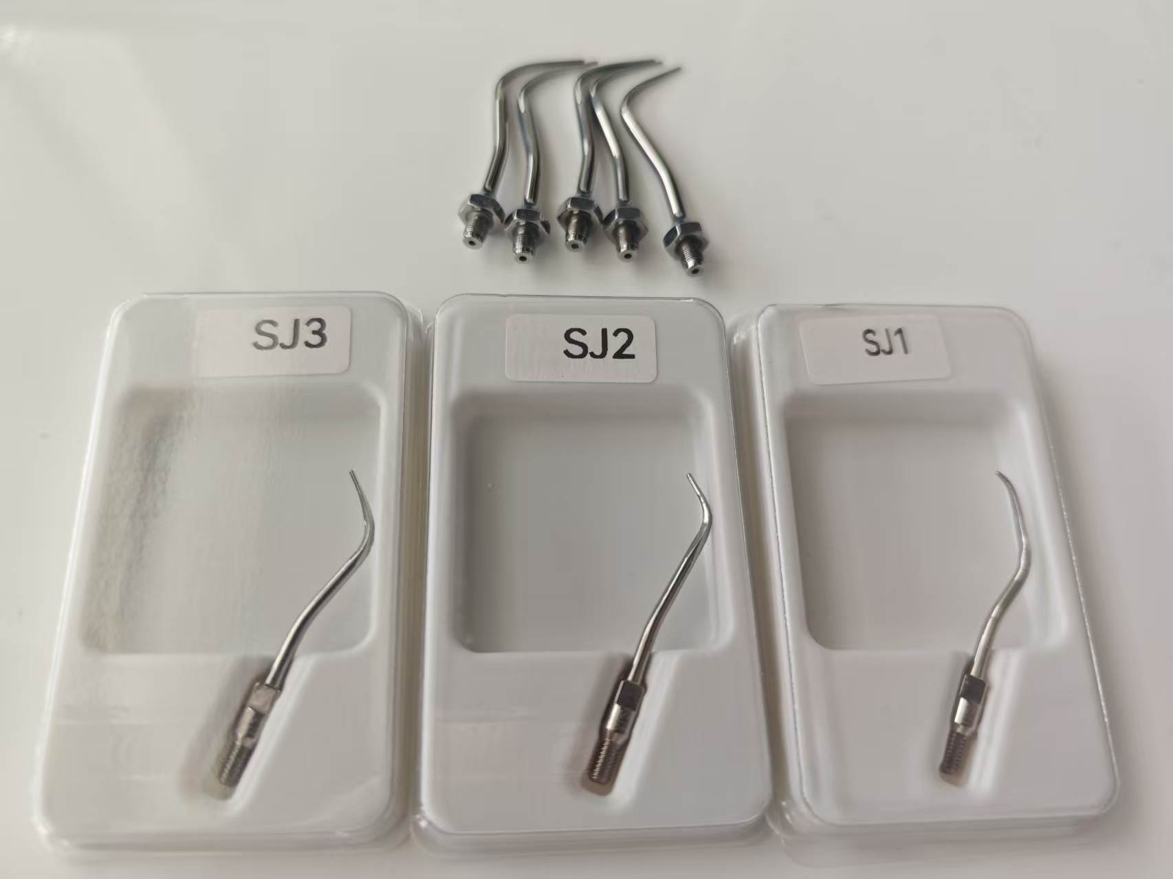 Dental Ultrasonic Scaler - 5PCS Dental Ultrasonic Scaler Tips SJ1-SJ3