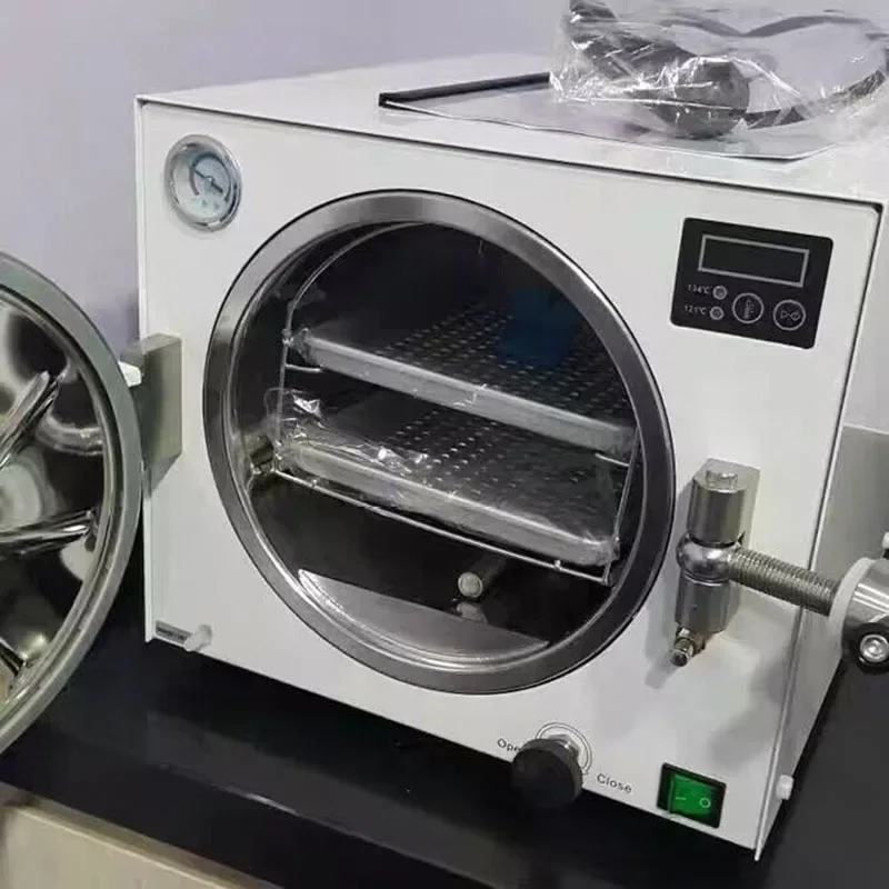 Dental Autoclave Sterilizer 18L - 14L/18L Dental Autoclave Vertical Sterilizer Portable