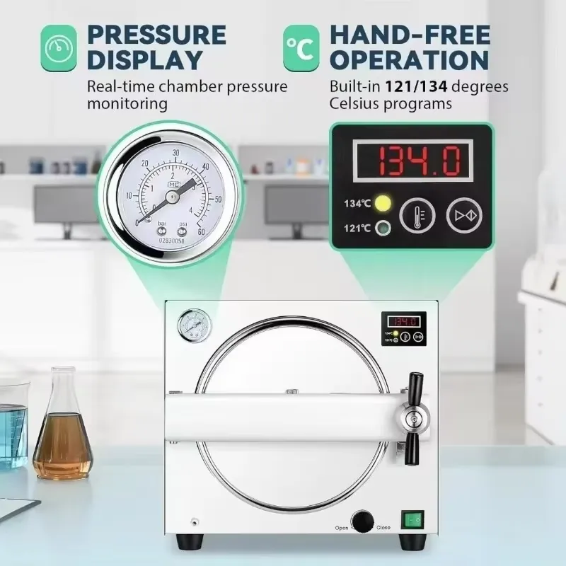 2026 New, High Quality, 18L Ve - Dental Autoclave Sterilizer 18L recension och pris