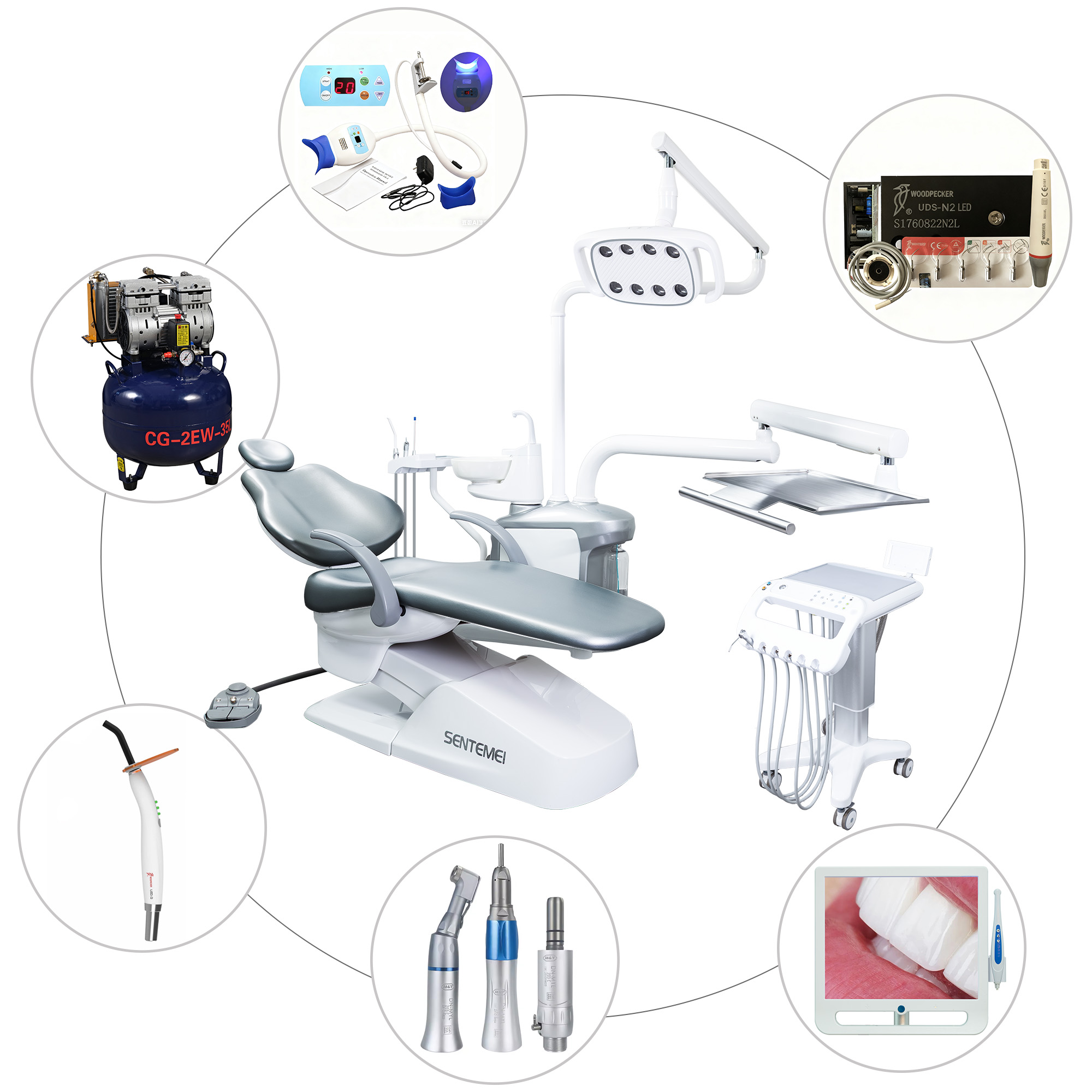 High Quality Dental Chair Comp - Dental Chair Unit Complete recension och pris