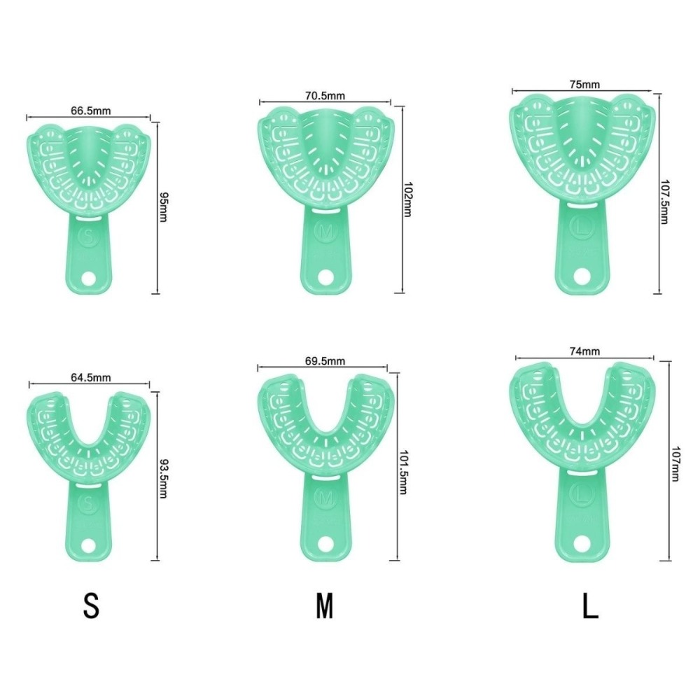 FULAIGE 6Pcs/Set Disposable De - Dental Impression Material Kit recension och pris