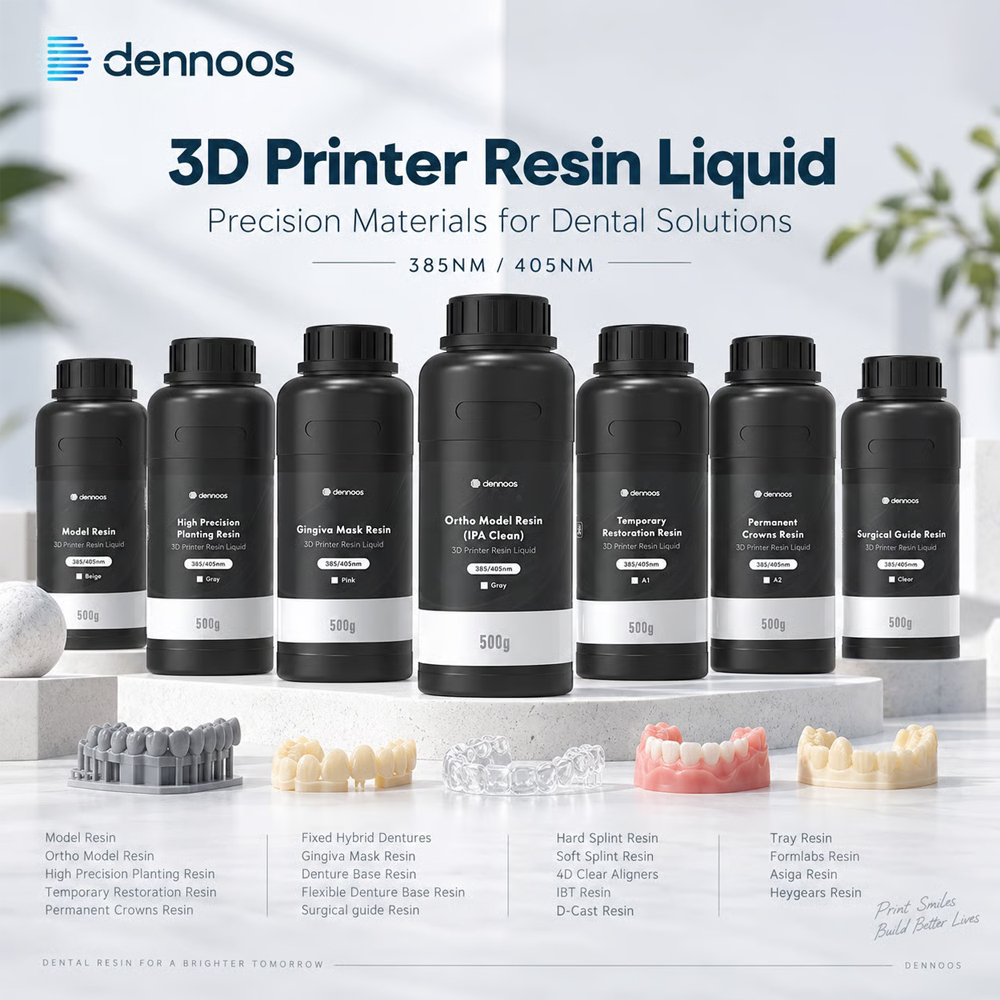 3D Printer Resin Dental Lab Mo - Dental 3D Printer Resin recension och pris