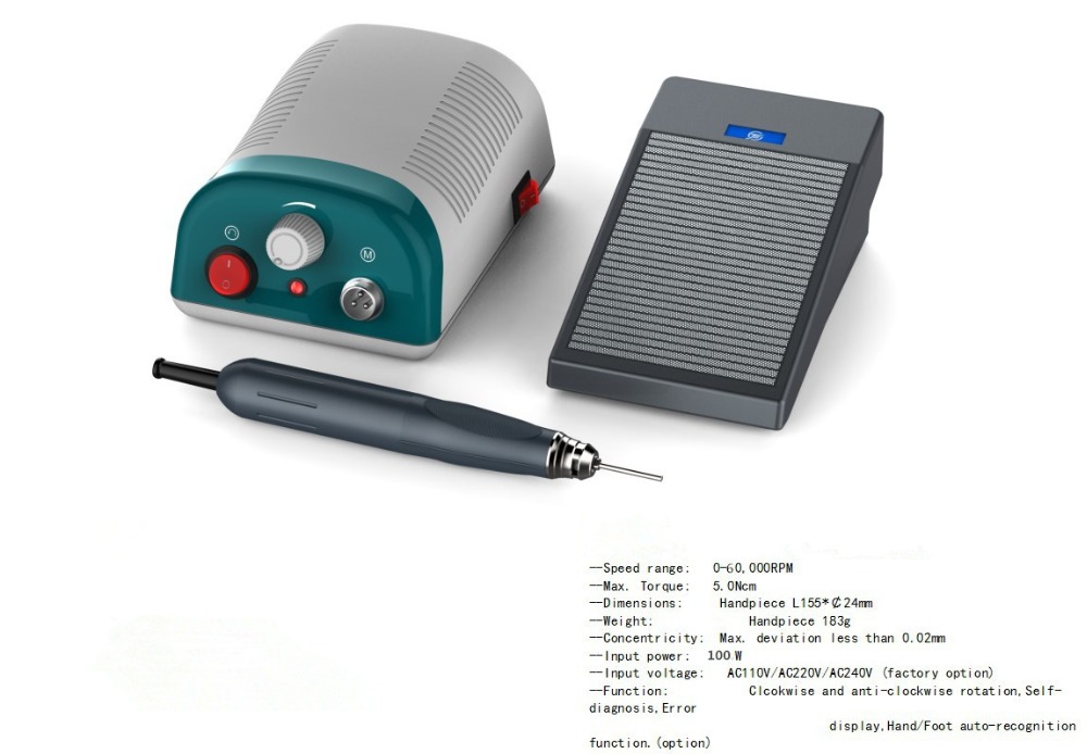 Dental Lab Polisher Non-Carbon - Dental Lab Micromotor 50K Rpm recension och pris