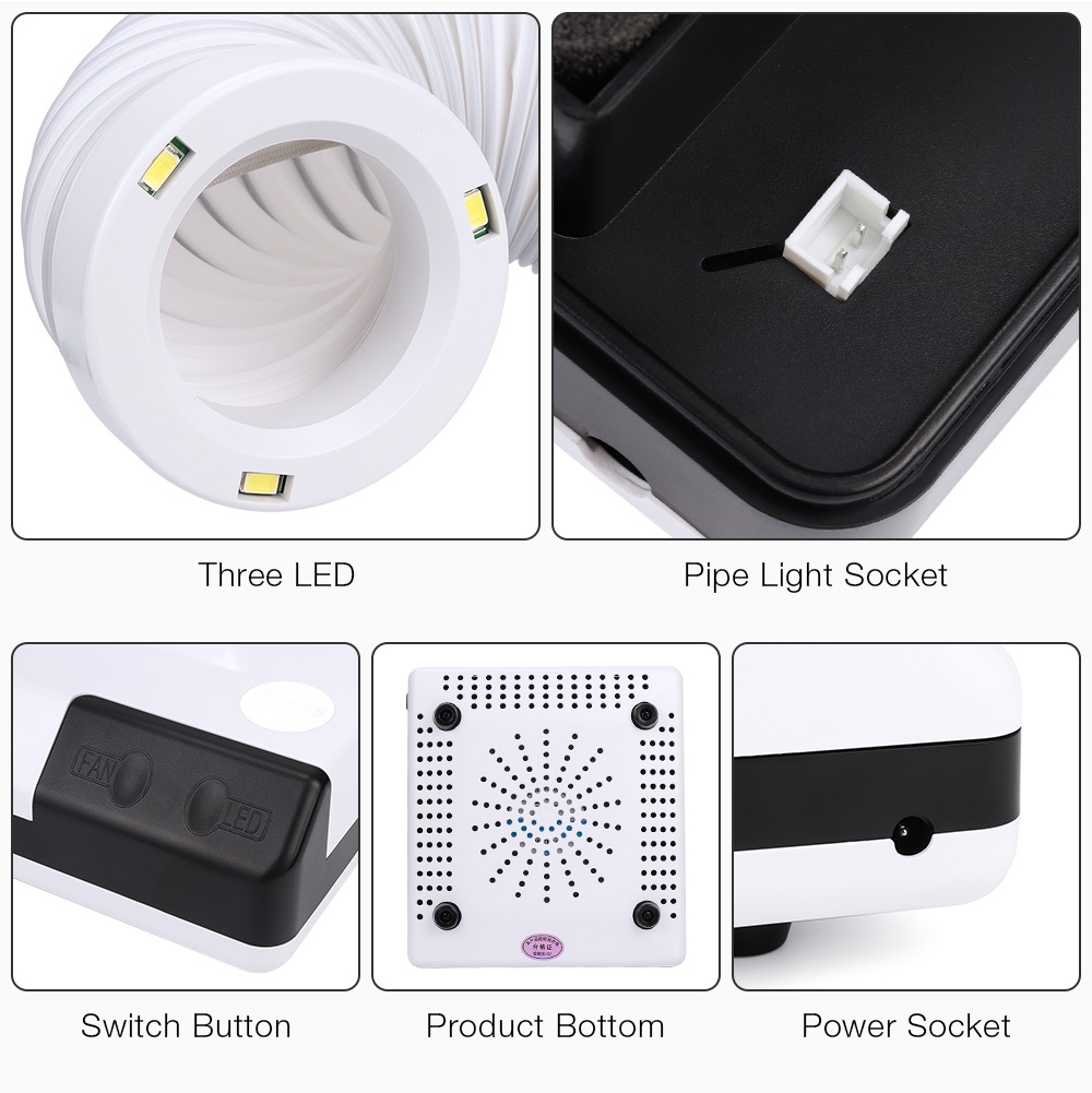 60W LED Dental Vacuum Cleaner  - Dental Lab Dust Collector recension och pris