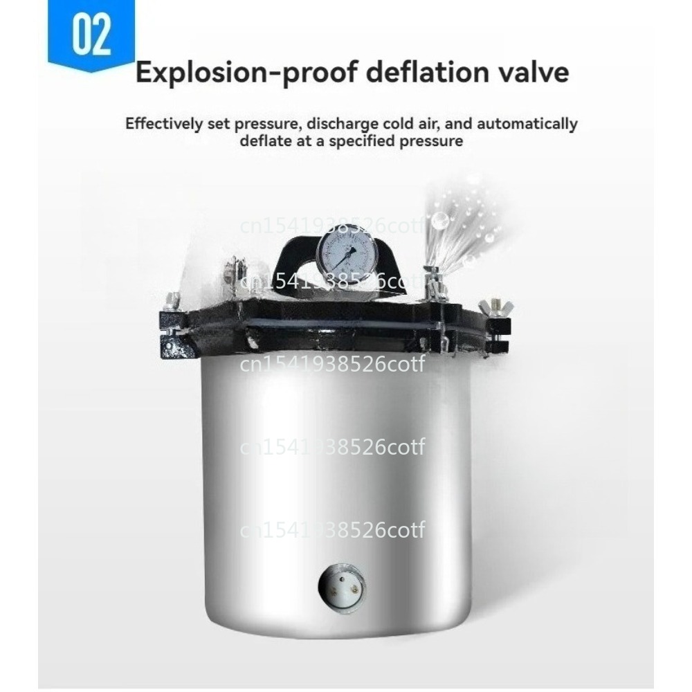 18L/24L Stainless Steel Automa - Dental Autoclave Sterilizer 18L recension och pris